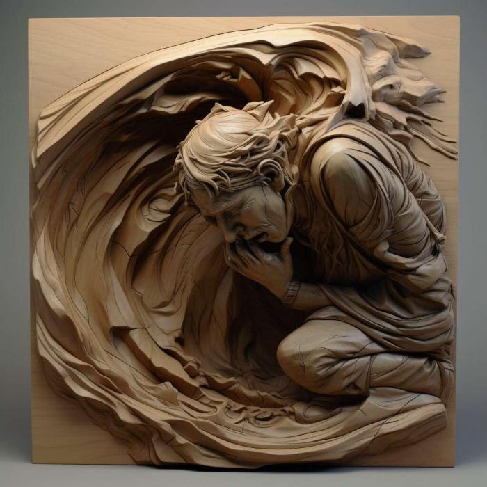 نموذج ثلاثي الأبعاد لآلة CNC 3D Art 